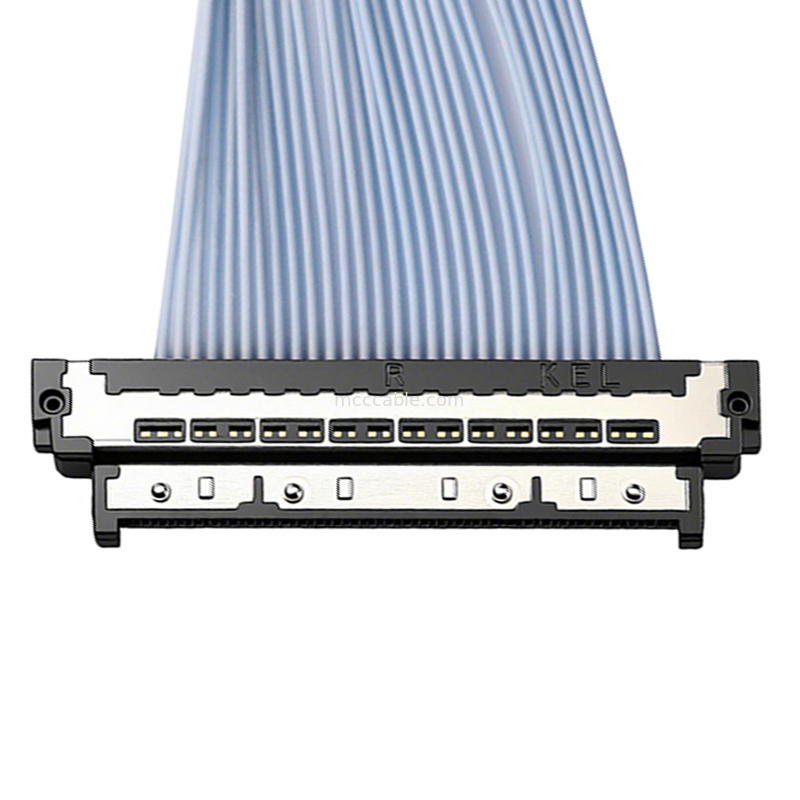 USL20-30SS-015C 0.4mm মাইক্রো কোক্সিয়াল কেবল 5G-সক্ষম ক্যামেরার জন্য উচ্চ-ফ্রিকোয়েন্সি সংকেত অখণ্ডতা