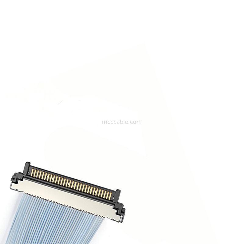 নির্ভুলতা ০.৪মিমি USL20-30SS-016C মাইক্রো কোএক্সিয়াল কেবল ZIF সংযোগকারী ৮এমপি+ উচ্চ-রেজোলিউশন নজরদারি ক্যামেরার জন্য