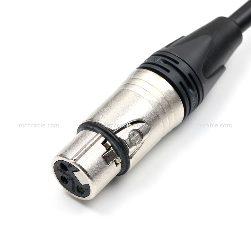 কাস্টম এক্সএলআর ৩ পিন মহিলা থেকে মোল্লেক্স ৫১১৬৩-০৩০০ ক্যাবল সমাবেশ∙