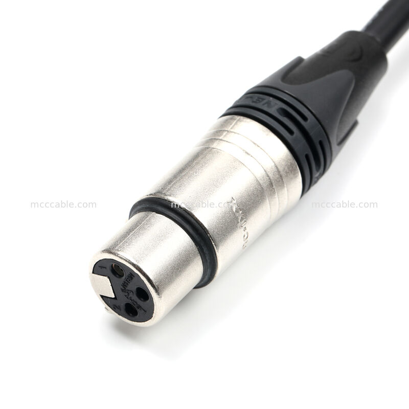 কাস্টম এক্সএলআর ৩ পিন মহিলা থেকে মোল্লেক্স ৫১১৬৩-০৩০০ ক্যাবল সমাবেশ∙