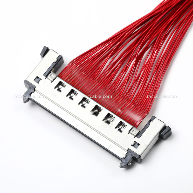 FI-RE51CL সংযোগকারী সহ মাইক্রো কোএক্সিয়াল কেবল অ্যাসেম্বলি – কাস্টম ওএম উচ্চ-গতির ইন্টারকানেক্ট