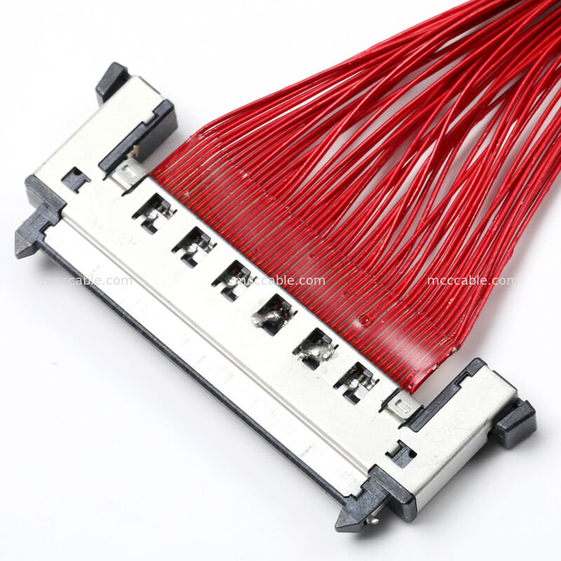 FI-RE51CL সংযোগকারী সহ মাইক্রো কোএক্সিয়াল কেবল অ্যাসেম্বলি – কাস্টম ওএম উচ্চ-গতির ইন্টারকানেক্ট