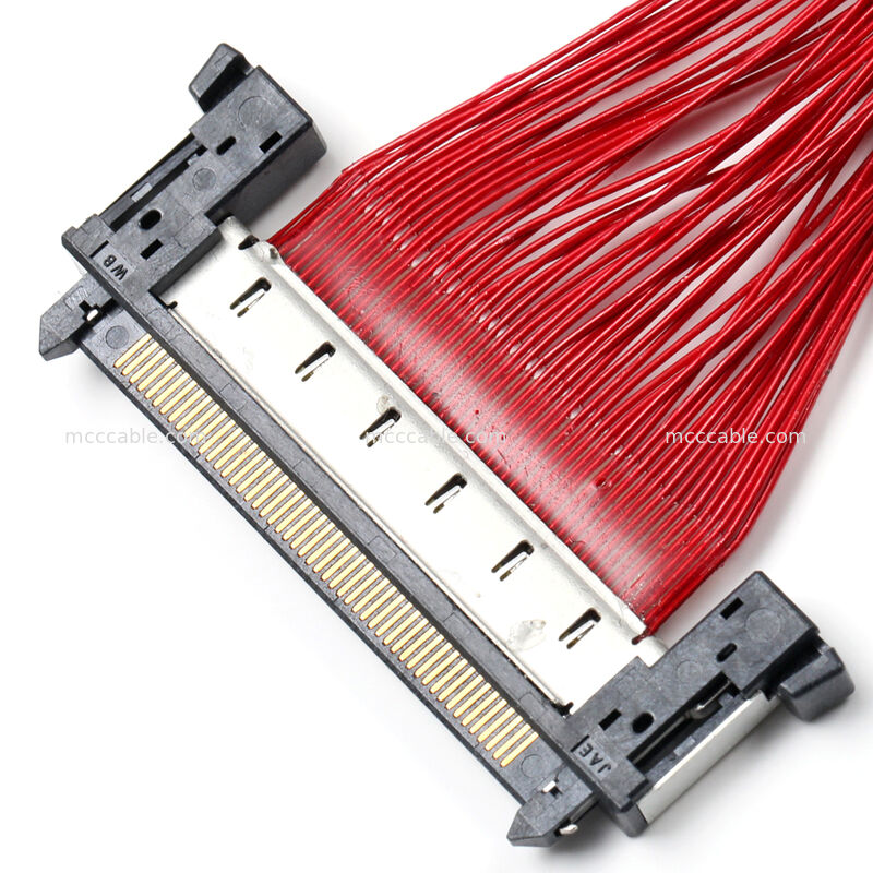 FI-RE51CL সংযোগকারী সহ মাইক্রো কোএক্সিয়াল কেবল অ্যাসেম্বলি – কাস্টম ওএম উচ্চ-গতির ইন্টারকানেক্ট