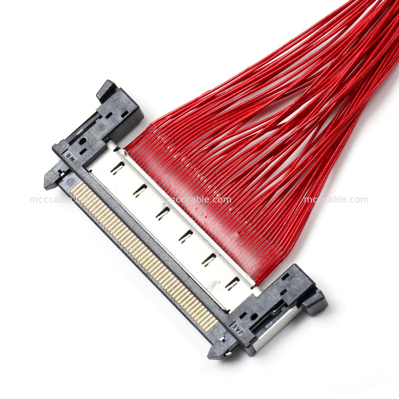 FI-RE51CL সংযোগকারী সহ মাইক্রো কোএক্সিয়াল কেবল অ্যাসেম্বলি – কাস্টম ওএম উচ্চ-গতির ইন্টারকানেক্ট