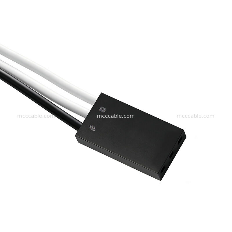 Custom 150mm 3 Wire Light Bar Cable Assembly with 3 Pin Connectors for Displays