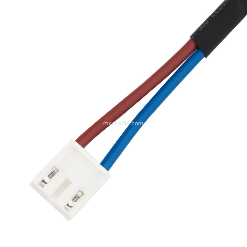 3.96mm পিচ কাস্টম ওয়্যারিং হারনেস JST VHR-3N থেকে SVL1.25-3.5 lvds 2 পিন সংযোগকারী কেবল