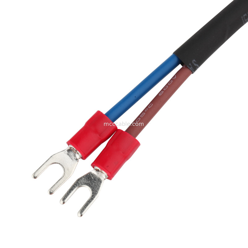3.96mm পিচ কাস্টম ওয়্যারিং হারনেস JST VHR-3N থেকে SVL1.25-3.5 lvds 2 পিন সংযোগকারী কেবল